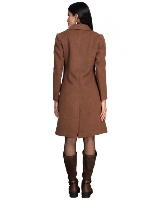 Women Coat Chestnut